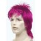 The Costume Center Dark Purple Rod Men Adult Halloween Wig Costume Accessory - One Size